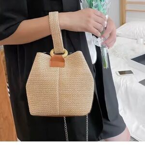 Handcrafted Straw Bag small